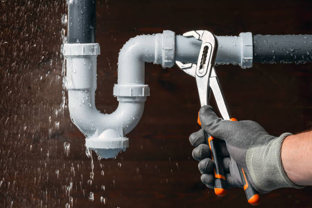Professional Faucet Repair technician working in Borden, IN